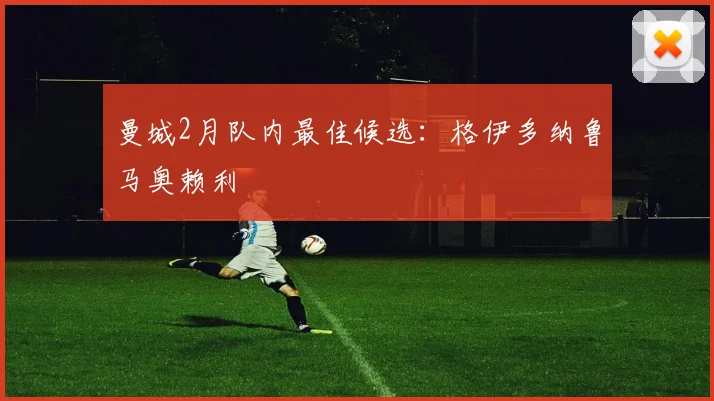 曼城2月队内最佳候选：格伊多纳鲁马奥赖利